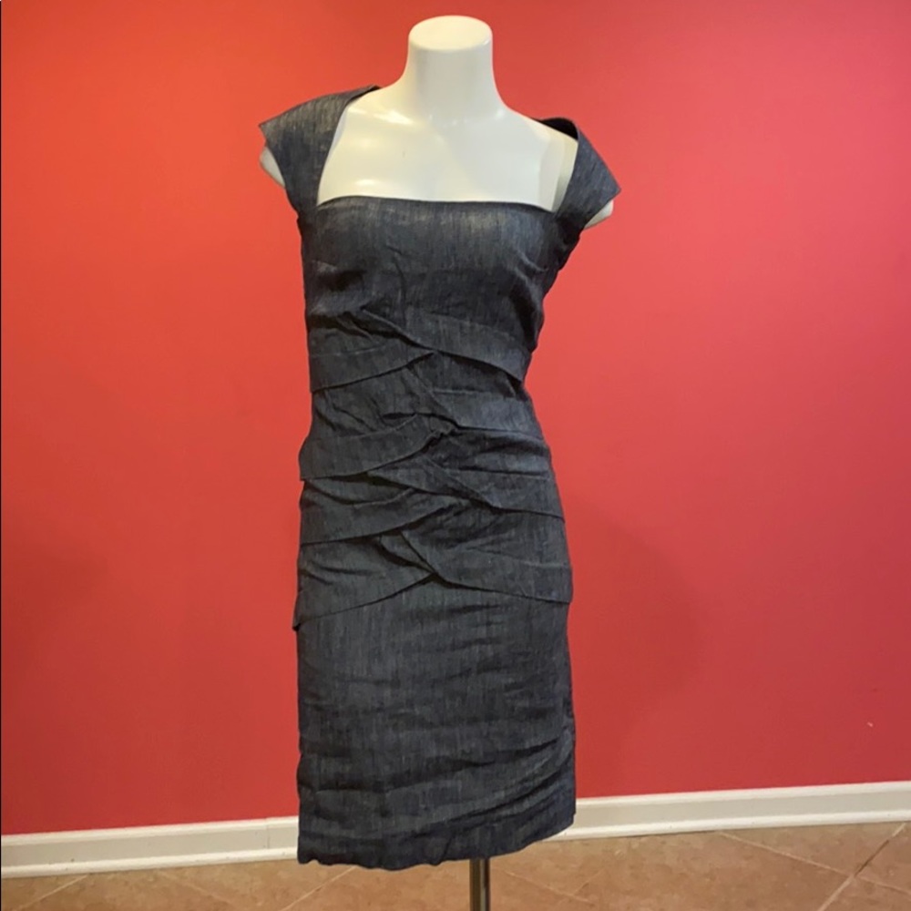 Nicole Miller Studio Dark Jean Dress